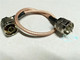 JJW 高频UHF UHF L16 N公弯转UHF公内螺内针RG142线50c