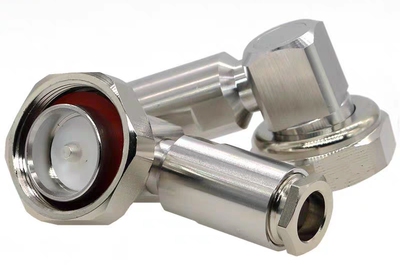 DIN弯头50-7 7DFB DIN公弯装接线RG213 214馈线7/16连接器L29接头