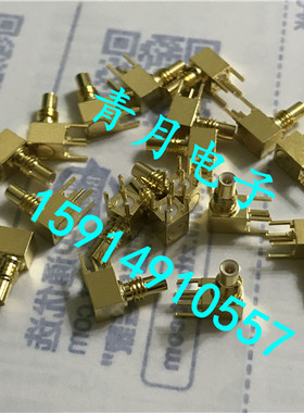 SSMC-JWE SSMC-JWHD SSMC公头弯插90度直角PCB板螺纹固定座 50欧