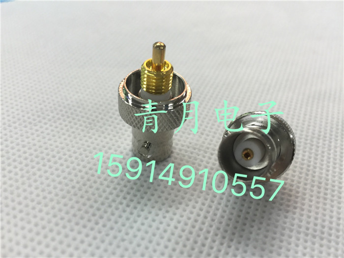 MOTO金色公转BNC母圆盘转接头GP2000 GP328 GP88S GP3688对讲机头