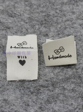 handmade标签纯棉商标童装商标