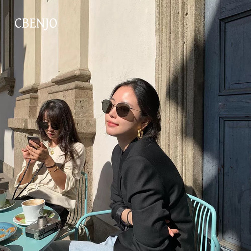 CBENJO复古简约防紫外线太阳镜