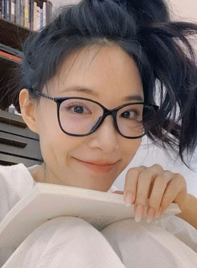 CBENJO/实拍3408高版 金属编织赵露思同款链条板材全框素颜眼镜框