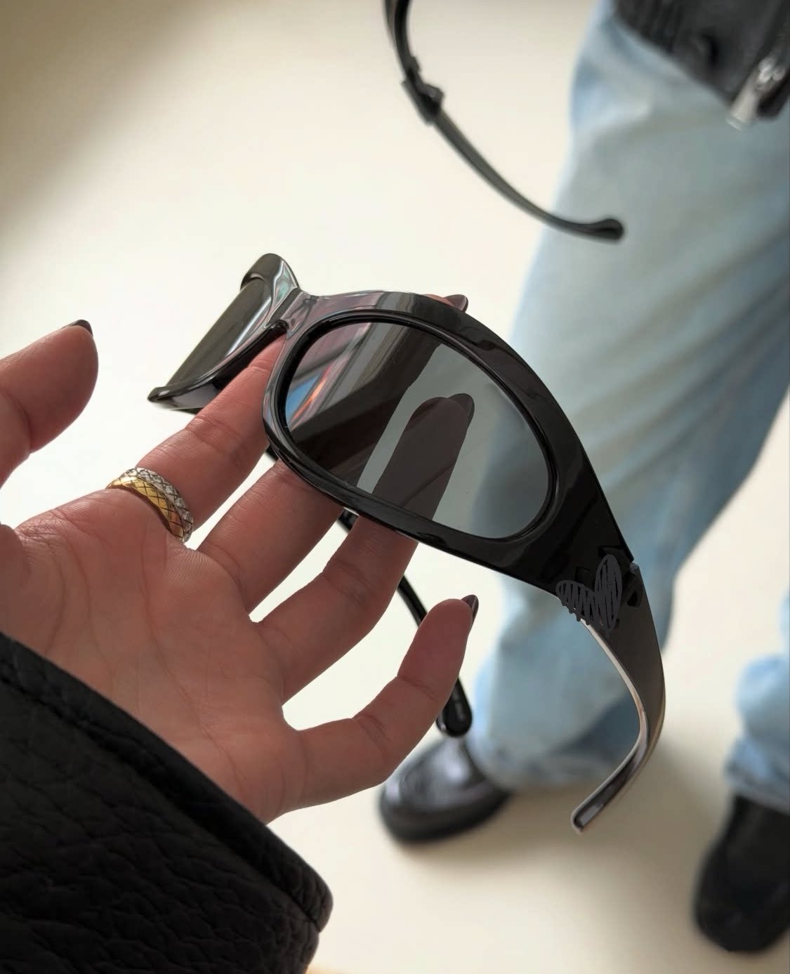 CBENJO/高版26C发箍墨镜骑行女款太眼镜中小脸型必入猫眼太阳镜