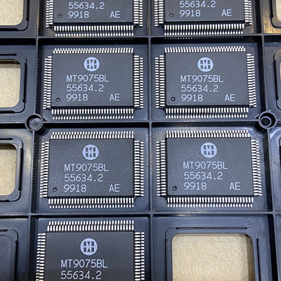 MT9075BL全新原装 进口芯片MITEL 封装QFP100 现货可直拍