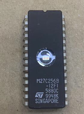 M27C256B-12F1 ST 存储器芯片 陶瓷直插CDIP28 全新原装可直拍