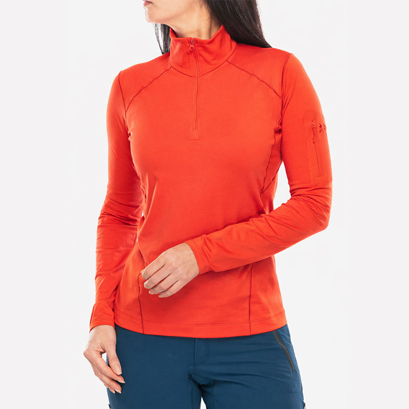 国内现货始祖鸟速干保暖内衣滑雪女款长袖Arcteryx RHO LT 29957