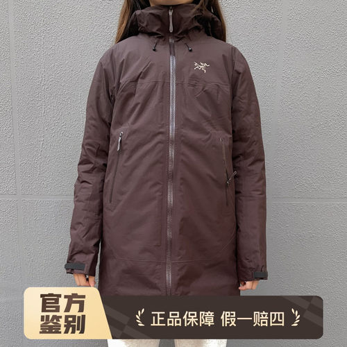 现货始祖鸟中长款棉服冲锋衣保暖