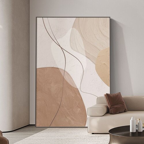 抽象客厅定制装饰画简约