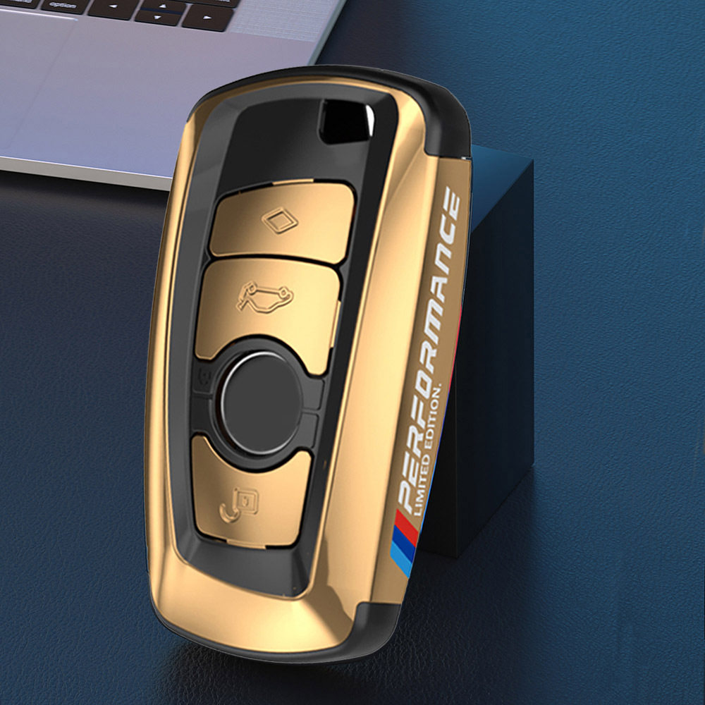 适用宝马x1 x3 x4 x5 x6 钥匙套 1系3系5系方形钥匙全包外贸