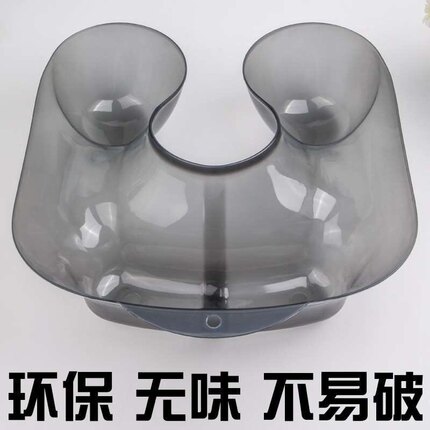 美发肩托烫头发托防滴药水槽托盘烫发颈托接水盘高档环保美发工具