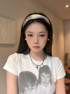 Busan韩国高级感时尚 百搭头箍发饰 不规则海绵发箍头饰2025年新款