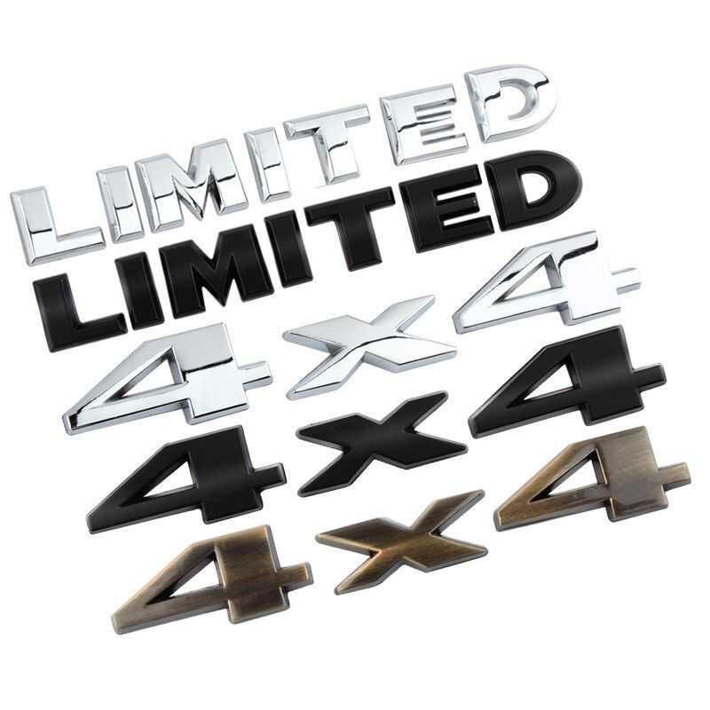 全新指南者专用4驱尾标4X4金属车贴车尾标吉普JEEP改装专用个性贴