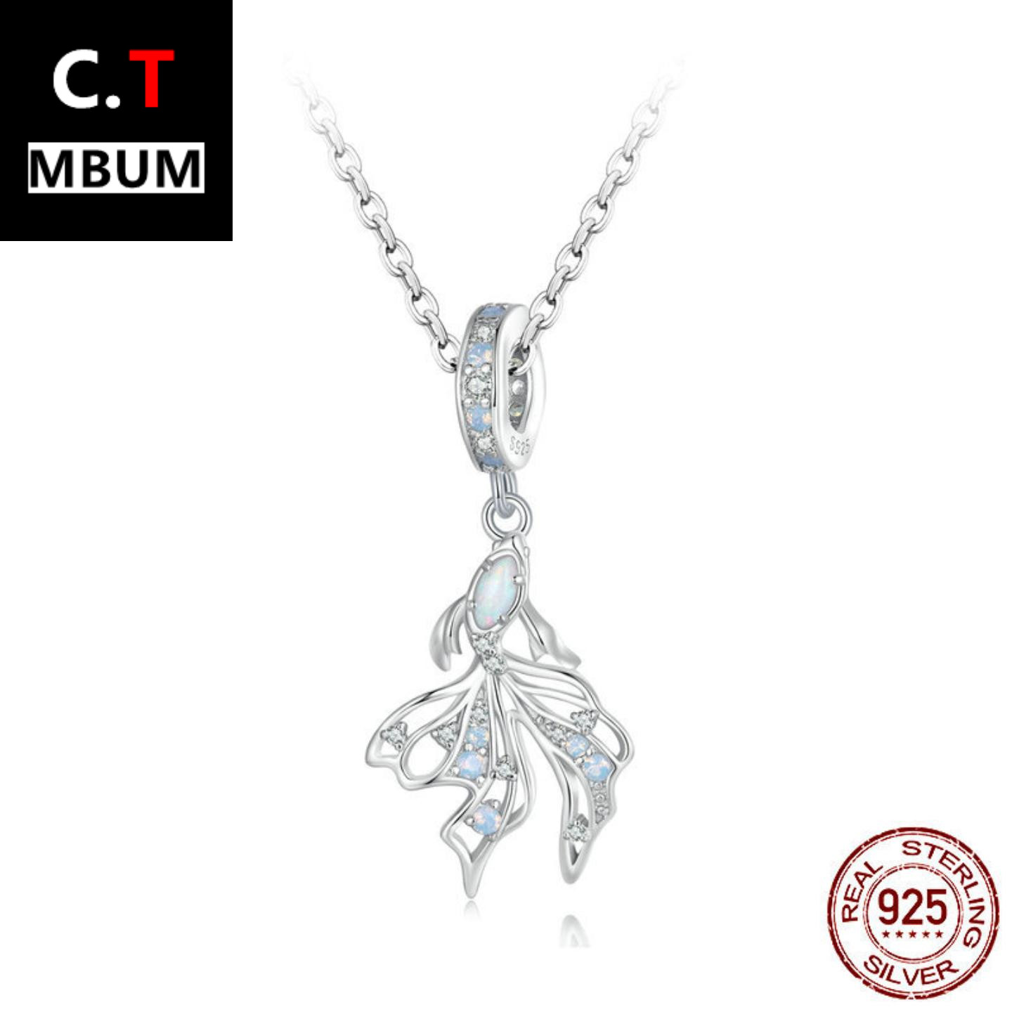 艾芙乐海洋精致灵动斗鱼diy吊坠