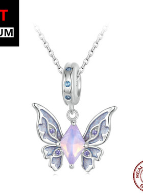 艾芙乐原创精致魔法蝴蝶s925纯银