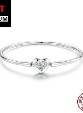 艾芙乐原创通勤百搭爱心基础手镯