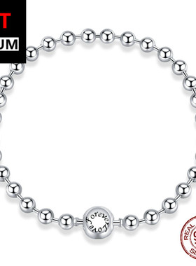 艾芙乐原创新款圆形珠链s925纯银