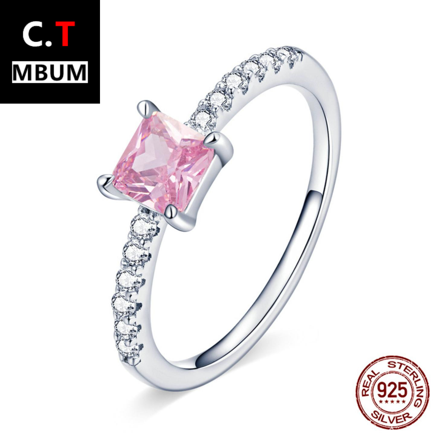 艾芙乐跨境樱花粉光环S925纯银