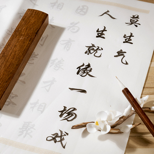 【莫生气】成人书法入门毛笔临摹字帖楷书行楷练字套装健康宽心谣