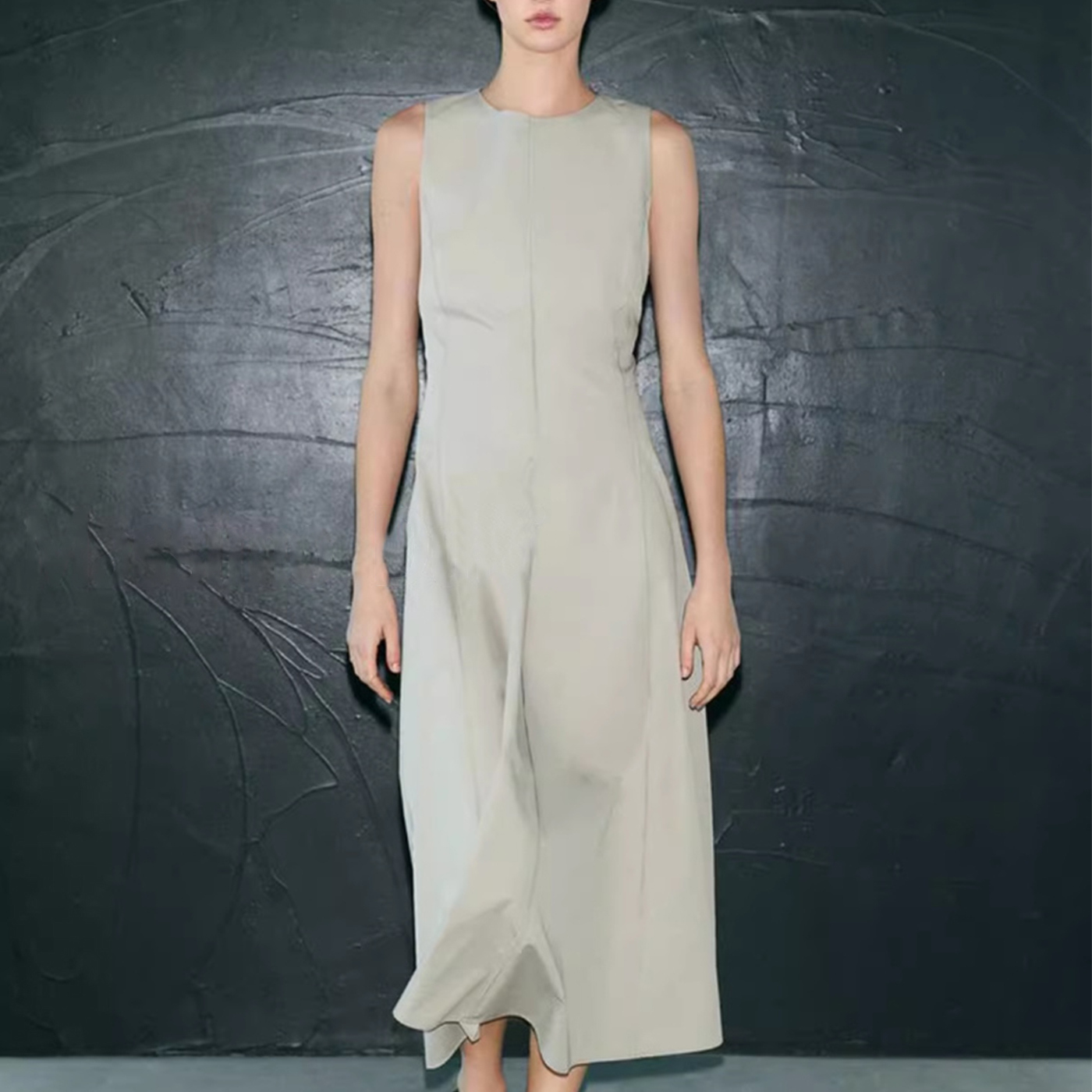 MD女装2025夏新款老钱风连衣裙