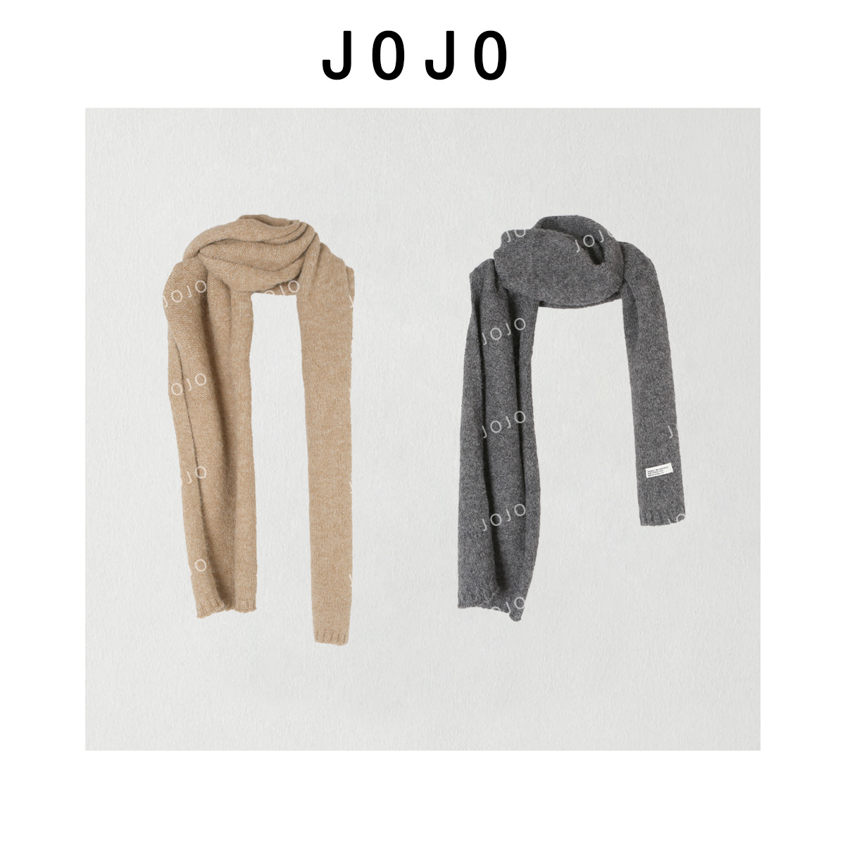 玖了个玖 2025秋季新品极简百搭秋冬搭配神器围巾 2509C5872