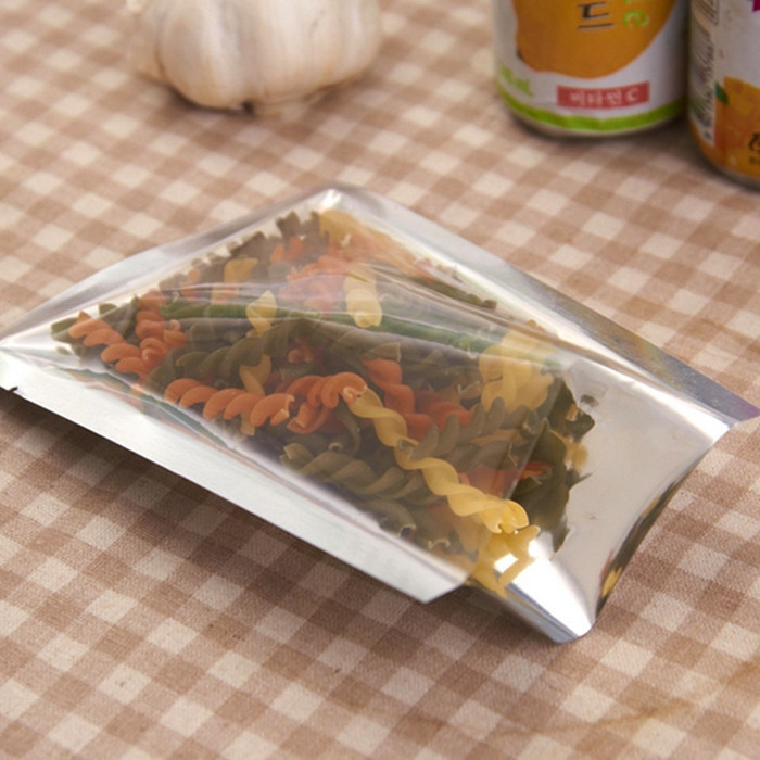 镀铝袋 镀铝阴阳三边封光面袋全新料食品包装袋面膜袋试用分装袋