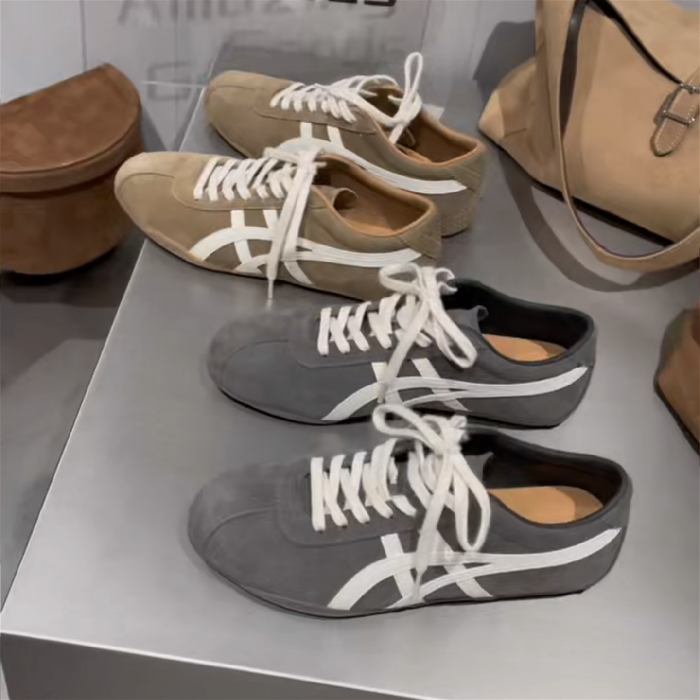 WM6真皮平底百搭德训鞋休闲板鞋