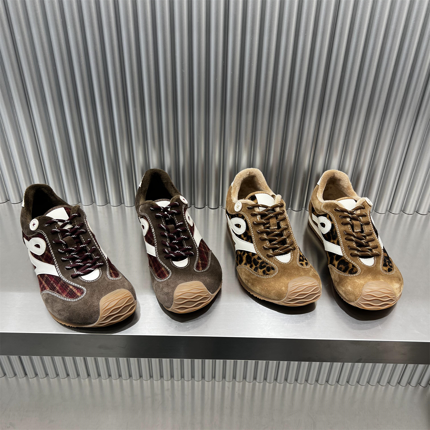 真皮系带加绒保暖德训鞋休闲板鞋