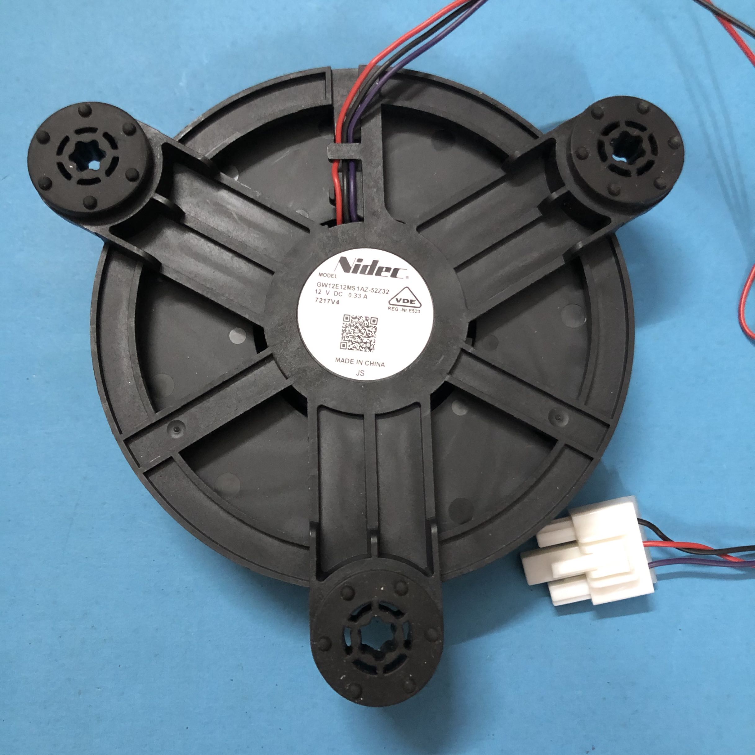 GW12E12MS1AZ-52Z32海尔冰箱冷藏冷冻风扇散热风扇12V0.33A
