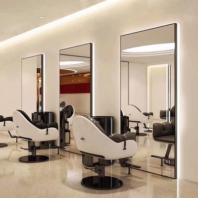 单面双面网红落地式烫染美发镜子