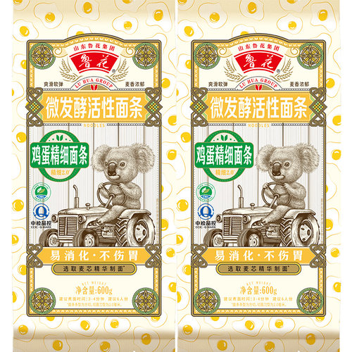鲁花考拉系列鸡蛋精细挂面