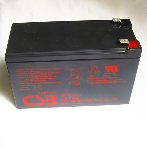 原装 CSB蓄电池12V7.2AH GP1272 F2 代替12V28/36W 电瓶 UPS电池