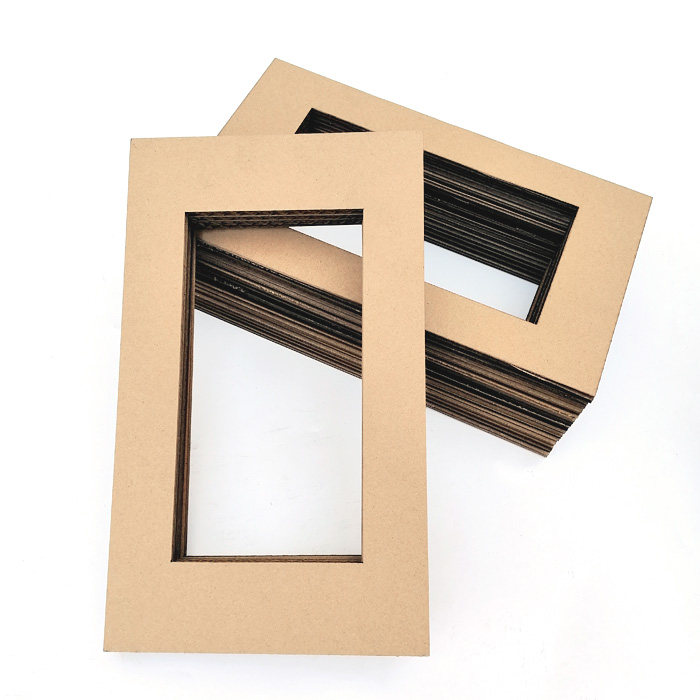 瓦楞纸板相框 环创手工DIY 相册框 包邮