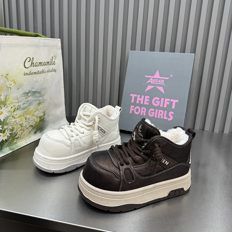 2025时尚百搭高帮雪地靴