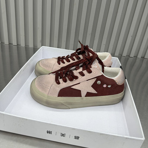 韩版真皮厚底增高系带女板鞋