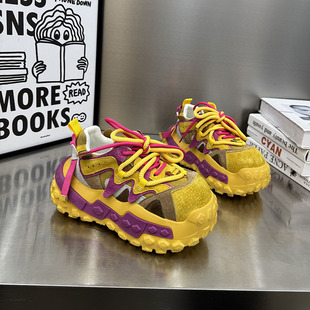 厚底老爹鞋 299 女冬季 单鞋 透气松糕底增高百搭休闲运动鞋 26新款