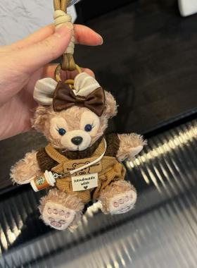 日系包包挂件配饰节日礼物公仔小熊miu达菲钥匙扣女书包玫雪莉玫