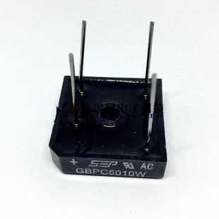 GBPC5010W 代用 BR5010W 50A/1000V 铝面圆脚 5010 整流桥 全新