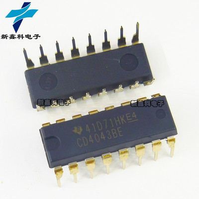 CD4043BE CD4043 DIP16 直插 三态锁存器/逻辑芯片 全新现货