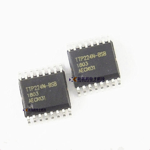 通泰原装 TTP224N-BSB SSOP-16 四通道数字触摸按键4键触控开关