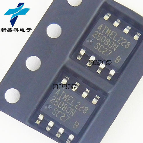 AT25080N-10SI-2.7 AT25080N SOP-8 存储器芯片 ATMEL 全新现货