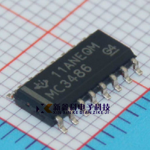 MC3486 MC3486DR SOP-16 缓冲器和线路驱动器 TI 全新原装