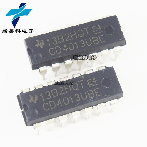 CD4013UBE CD4013 CD4013BE DIP-14 双D触发器 全新现货 台产