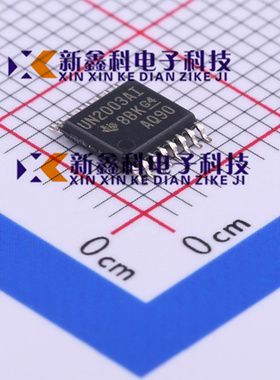 全新原装 ULN2003AIPWR 丝印UN2003AT 贴片TSSOP-16 达林顿晶体管