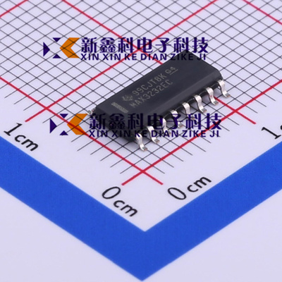 原装正品 MAX3232ECDR SOIC-16 RS-232线路驱动器/接收器IC芯片