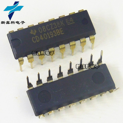 CD40193BE CD40193 DIP-16 同步计数器逻辑IC芯片 直插 全新现货