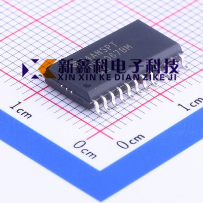 CD4067BM96 SOIC-24 CMOS 单路16通道模拟多路复用器芯片