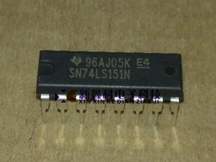 SN74LS151N 74LS151 DIP-16 逻辑-数据 多路复用器  原装