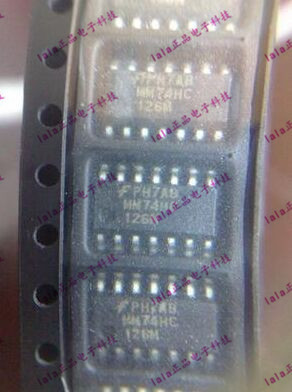 MM74HC126MX MM74HC126M 缓冲器和线路驱动器   SOP-14 进口原装