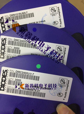 DMN1019USN-7 12V 9.3A N沟道 SC-59/SOT-23 贴片增强型MOS管直拍